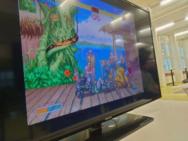 Enemmän Super Street Fighter 2 Turbo Lahti Fisticuffs Turnausta LAB-Ammattikorkeakoululla. Lahti FGC järjestämä