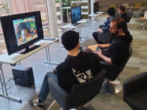 Street Fighter 3rd Strike ja Tekken 7 Lahden tiedepuistossa, Kaptam Gamers videopeliklubilla