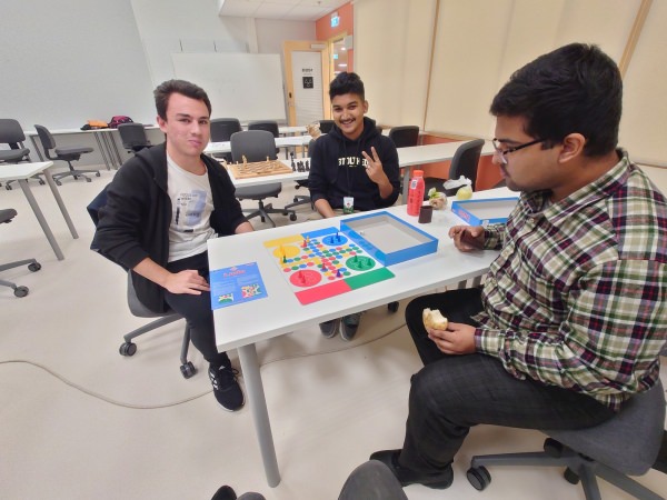 First club session in the LAB University of Applied Sciences, at Kaptam Gamers Lahti Game Night Board Games