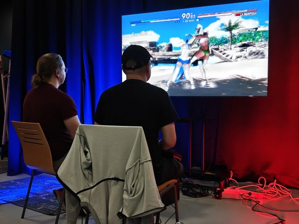 Juuso.exe and Keijo in a Dead or Alive 6 Last Round tournament match at Lahti Fisticuffs. Organized by Lahti FGC
